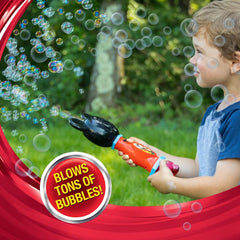 Little Kids Mickey Bubble Wand battery compartment enables quick power for playtime.