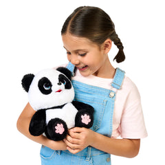 ChuChu panda tummy tickle triggers giggles and movements