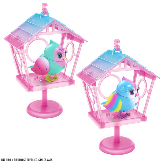 Lil Bird chirps and sings more as you pet it for interactive play.