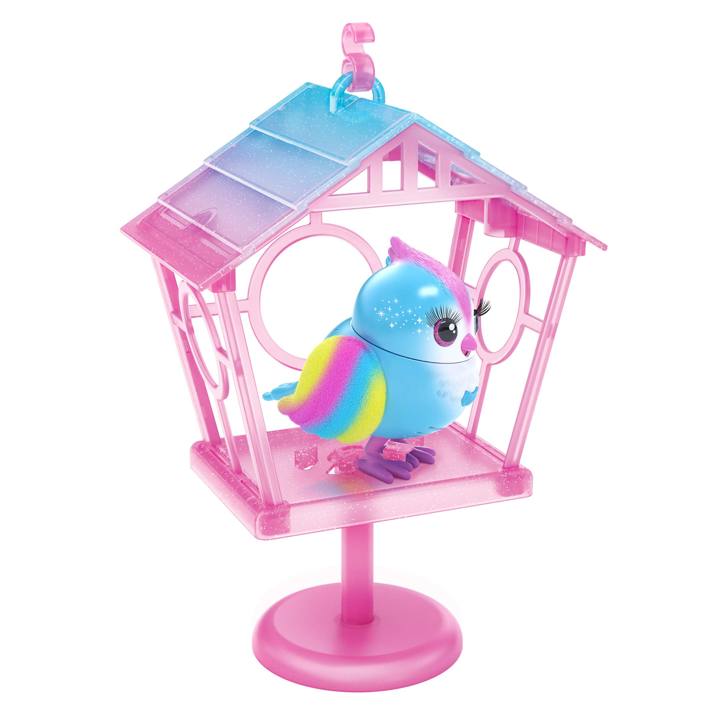 Clip-together hanging display for a playful, easy-to-style setup.