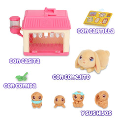 Little Live Pets Mama Surprise Minis babies posing for dress-up stories