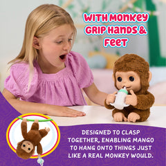 Little Live Pets Mango lullaby during nap supports calming bedtime moments.