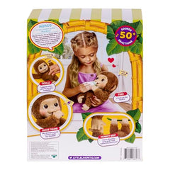Little Live Pets Mango cuddly soft fur ideal for hugs.