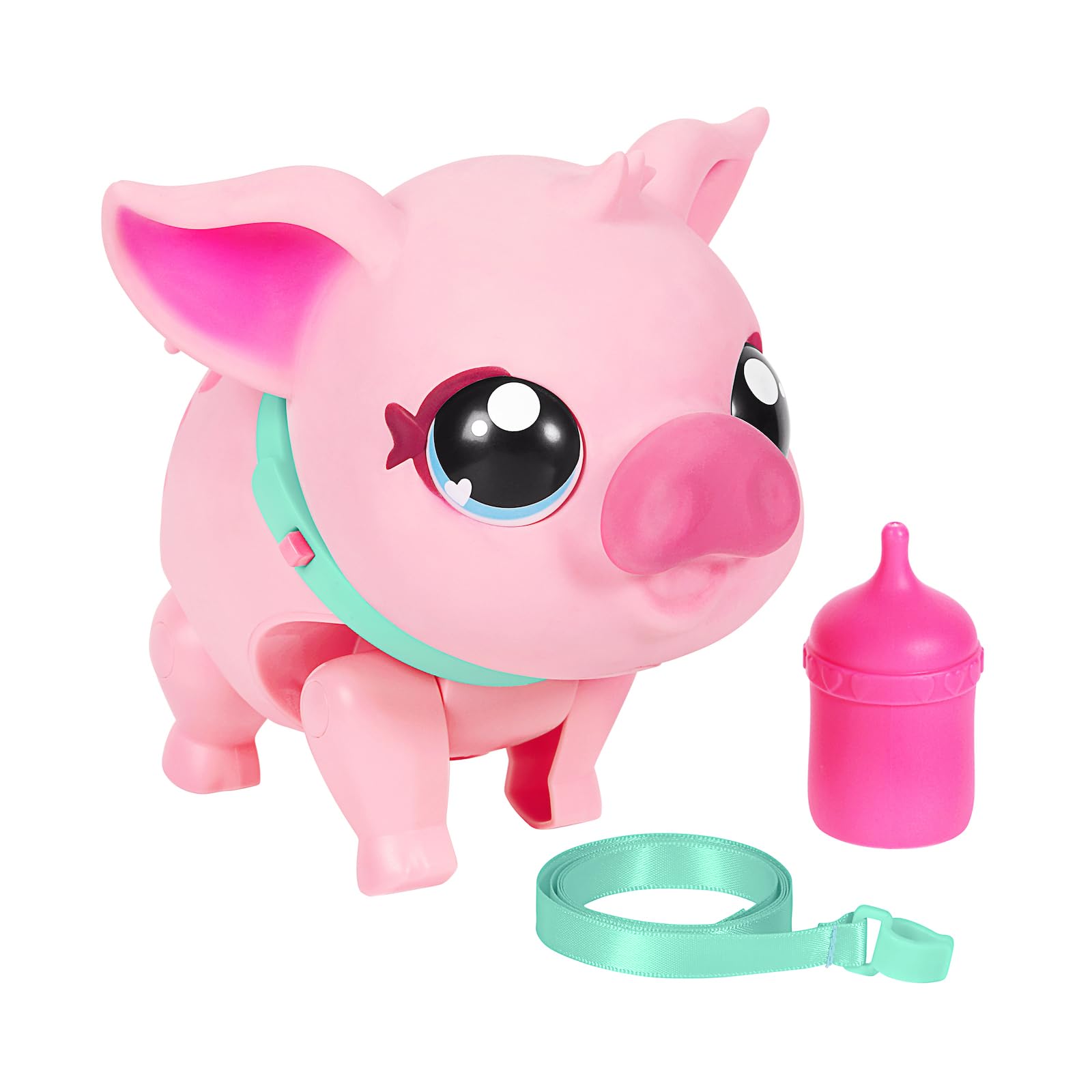 Little Live Pets My Pet Piggly plush with stretchy skin for cuddly pretend play.