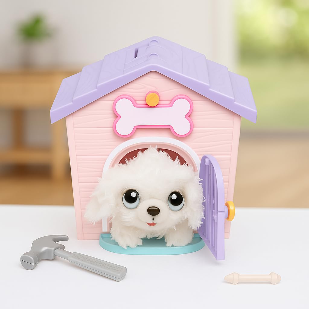 Little Live Pets My Puppy's Home Mini sticker sheet for decorating the dog house.