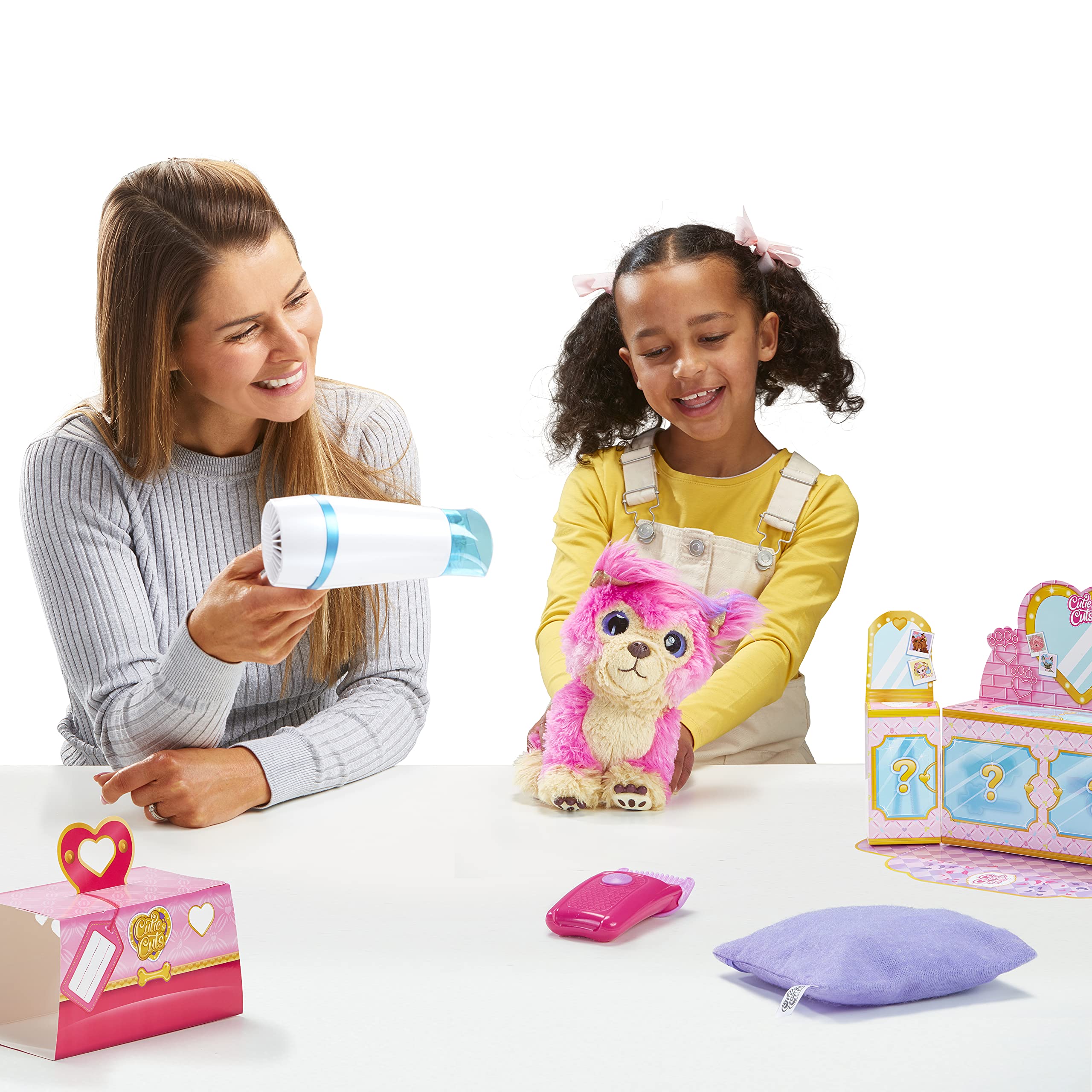 Little Live Scruff-A-Luvs Cutie Cuts nail bottle supports pretend paw care