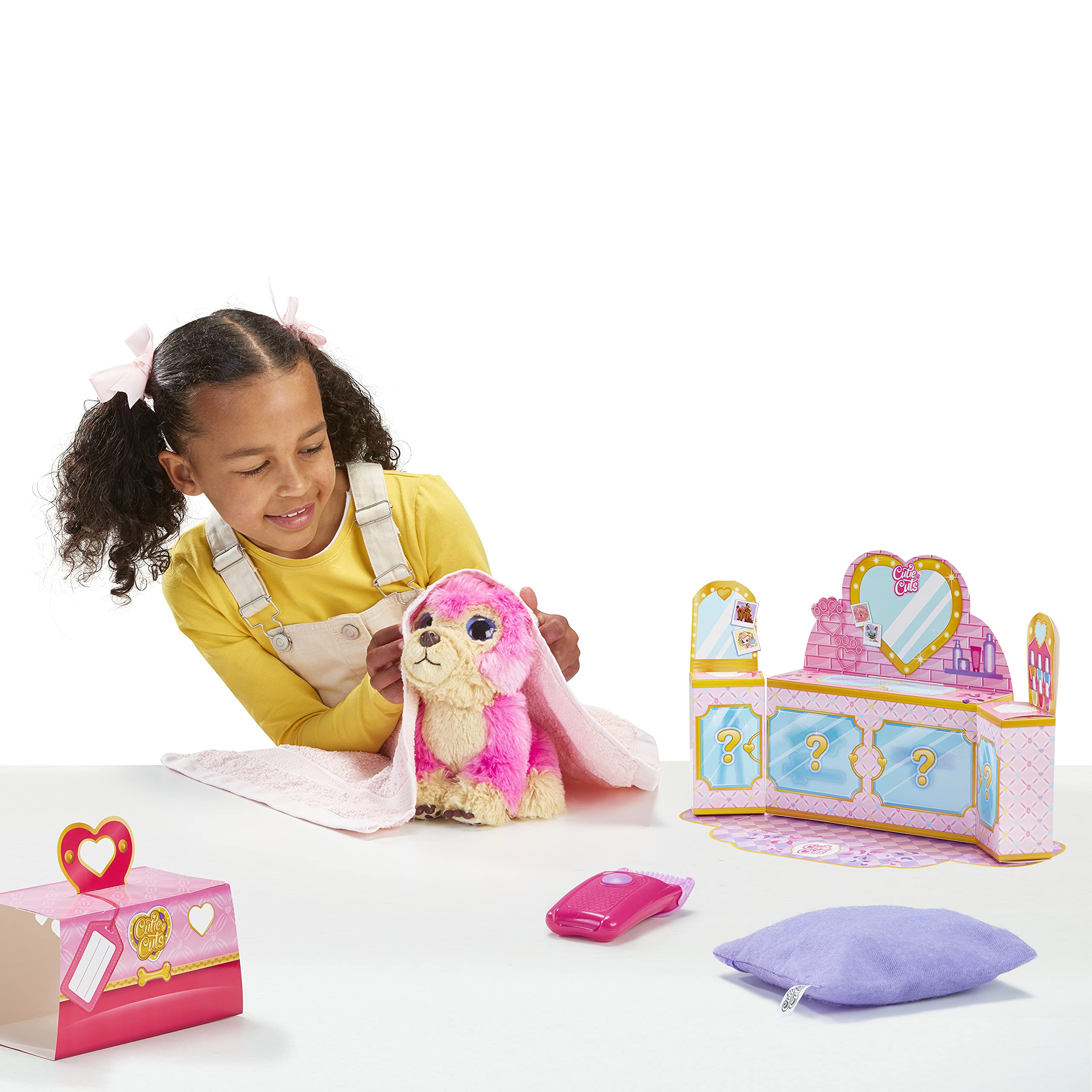 Little Live Scruff-A-Luvs Cutie Cuts shampoo bottle for gentle pretend baths