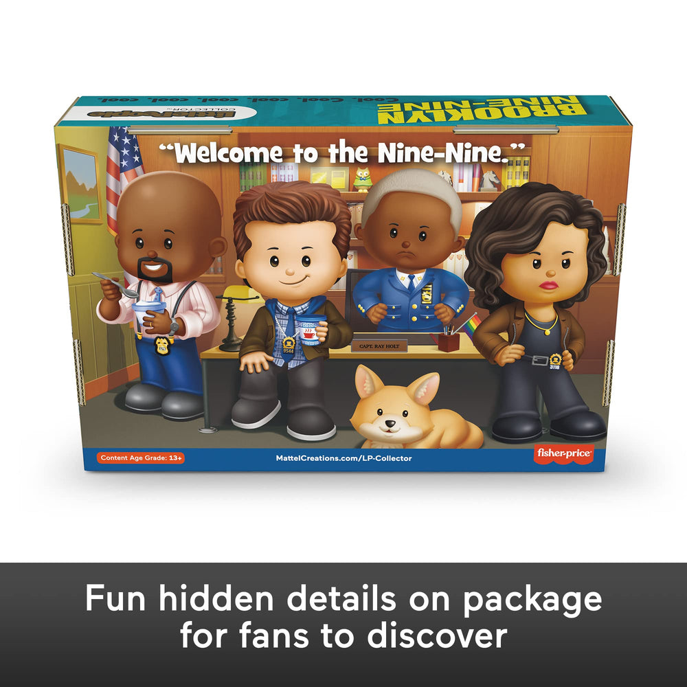 Little People Collector 99th Precinct display package ideal for shelves.