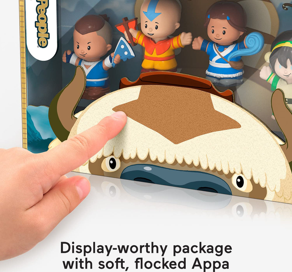 Little People Collector Avatar Sokka figure perfect for desk decor and display.