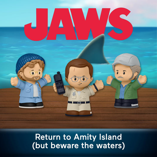 Little People COLLECTOR Brody figure in Jaws styling for display