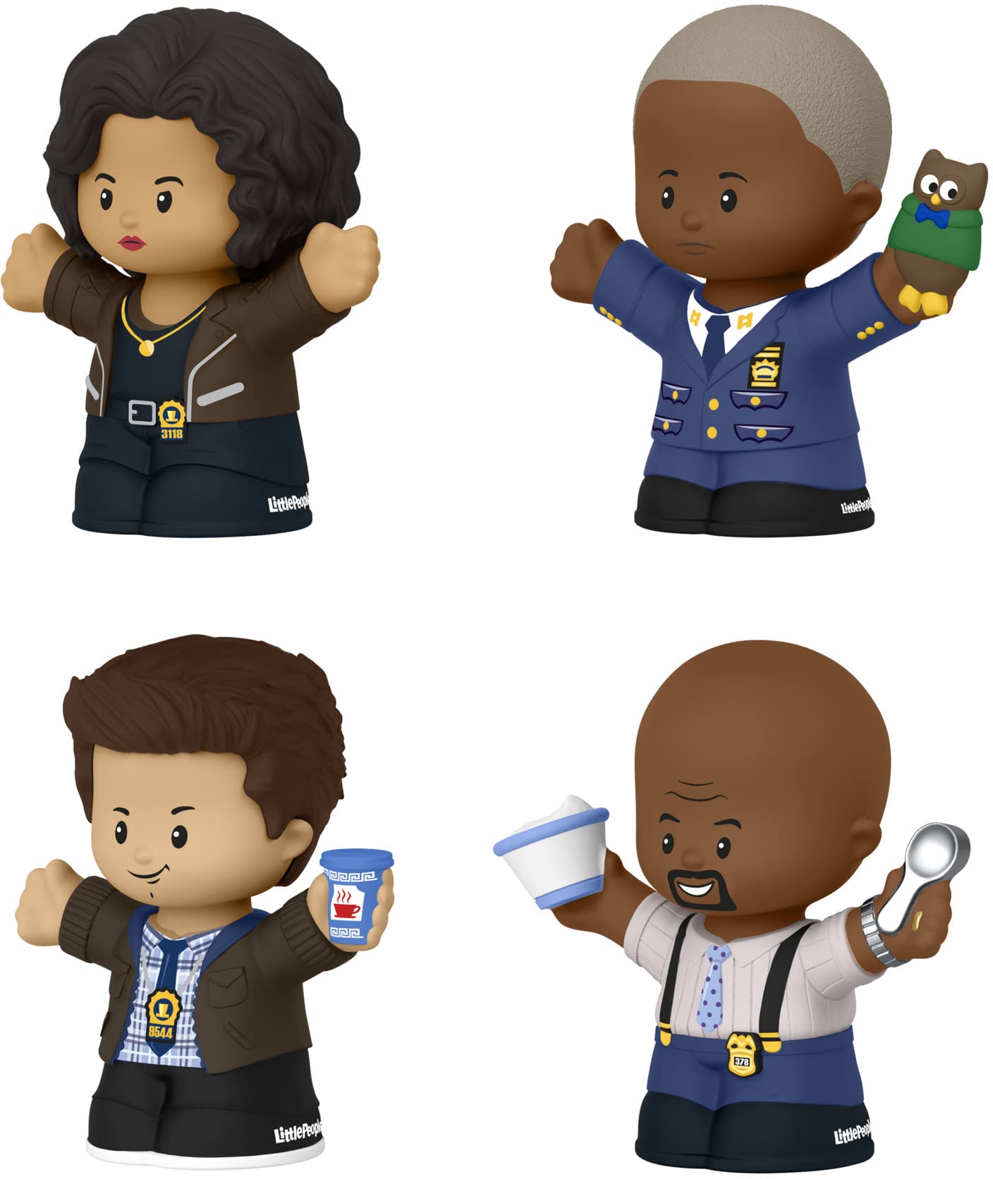 Little People Collector Captain Holt figure for fans' display.