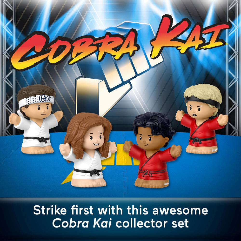 Little People Collector Cobra Kai Samantha La Russo figure for desk display and fan nostalgia