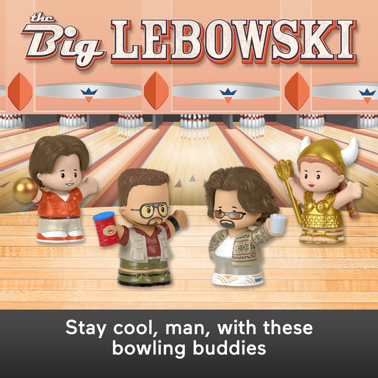 Little People COLLECTOR Donny figure with bowling ball, perfect for shelf display