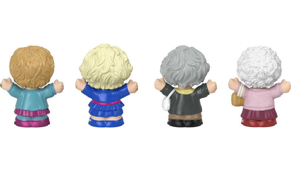 Little People Collector Golden Girls gift package enhances gift-ready nostalgia.