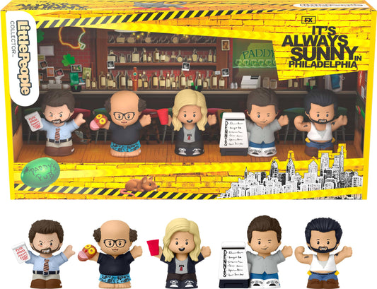 Little People Collector Its Always Sunny Frank Rum Ham figure, ideal for display.