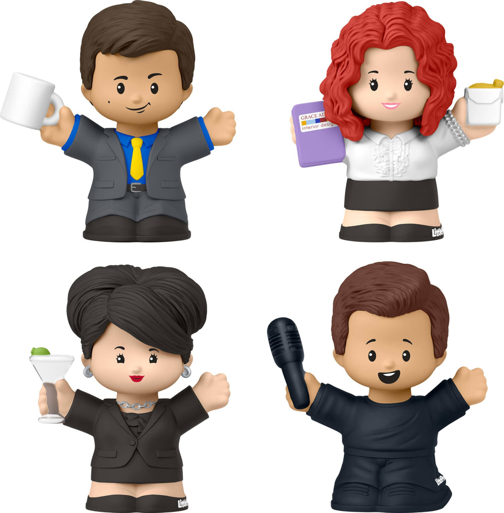 Little People Collector Manhattan apartment packaging evokes iconic set design for fans.