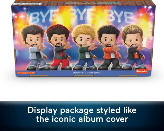 Little People COLLECTOR NSYNC Justin Timberlake figure for display and nostalgia.
