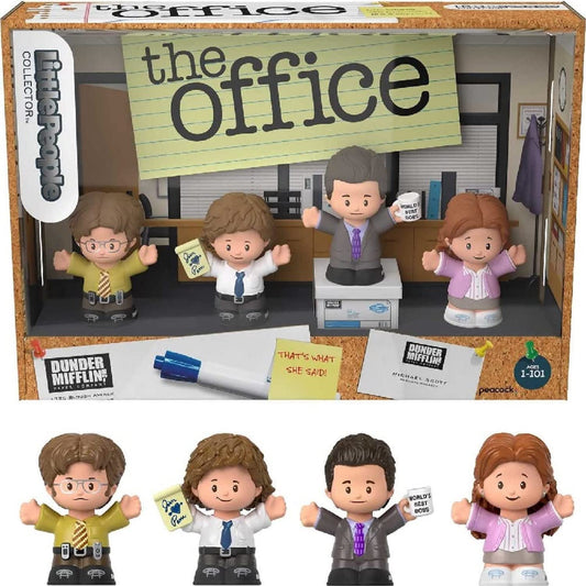 Little People COLLECTOR Michael Scott figure for desk display and Office fan collection.