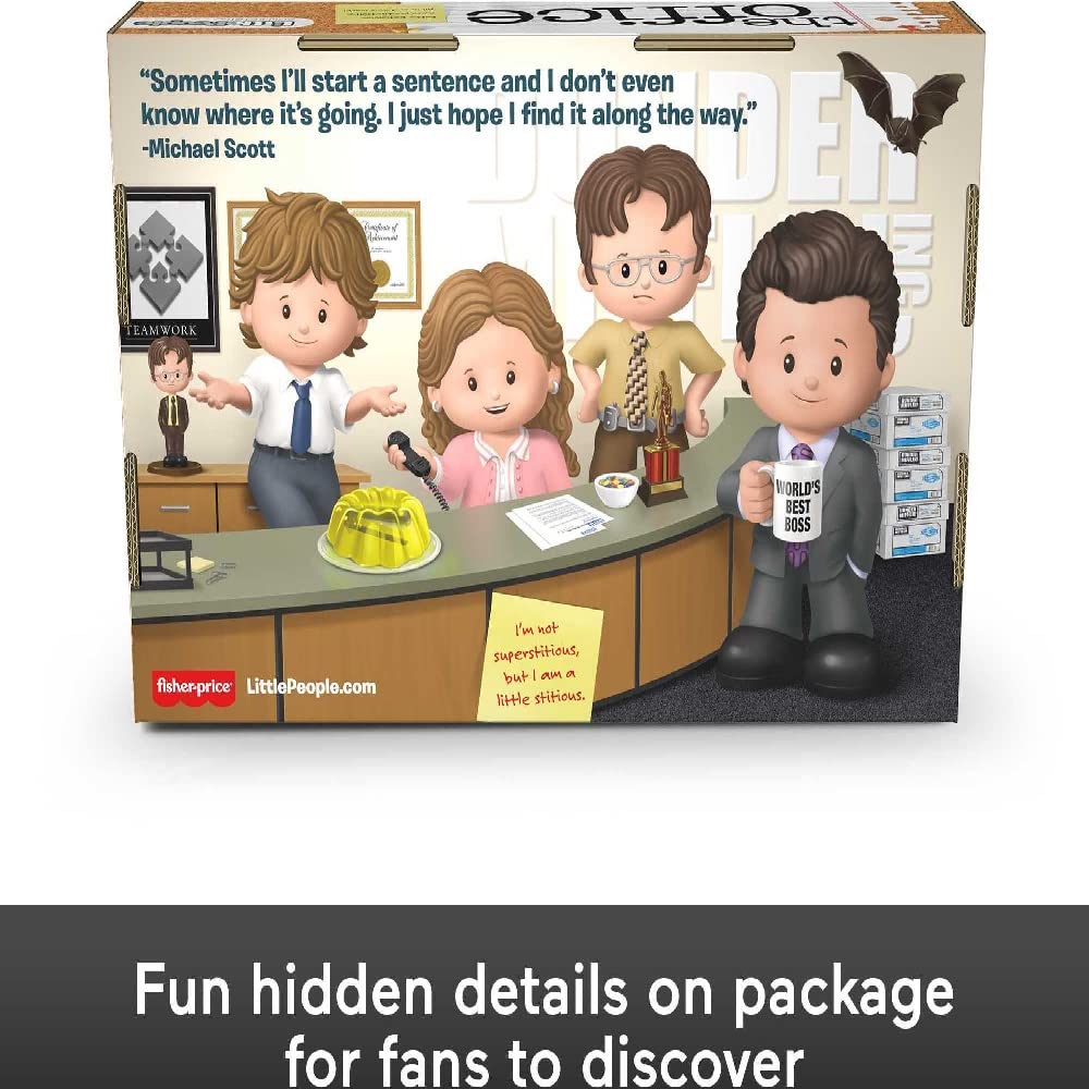 Little People COLLECTOR Pam Beesly figure great for display and fan nostalgia.