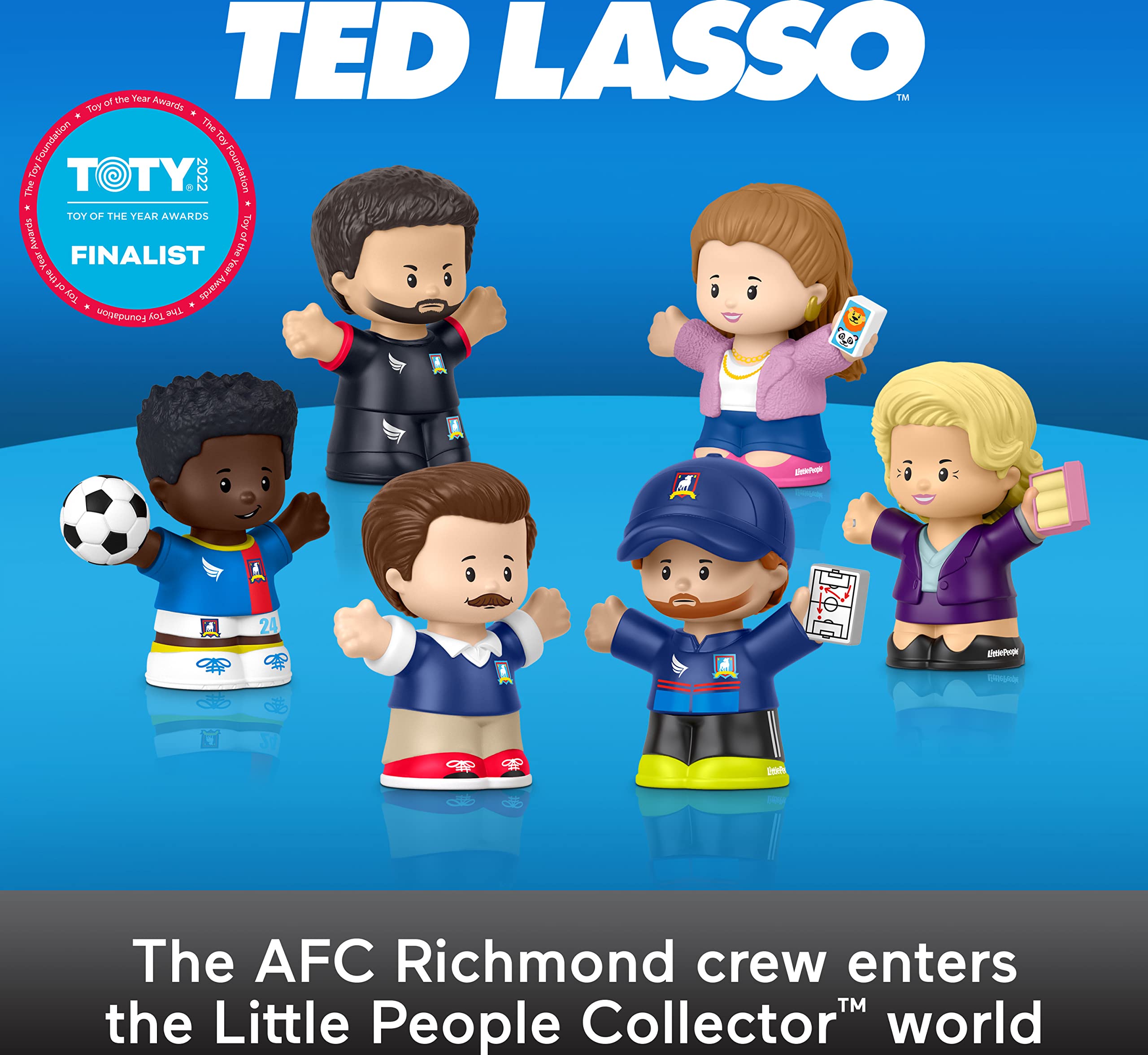 Little People Collector Rebecca Welton figure for shelf display and AFC Richmond lore.