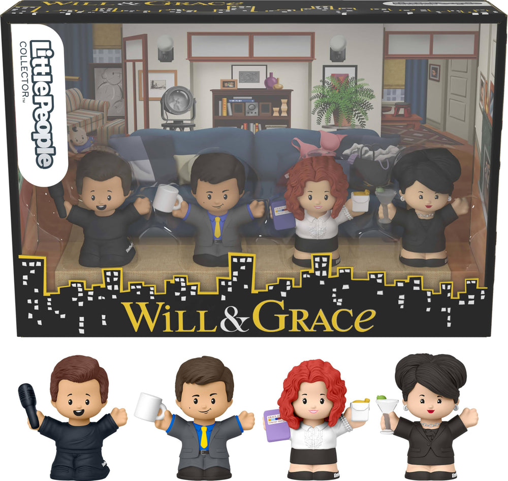 Little People Collector Will Truman figure for stylish shelf display and fan collection.