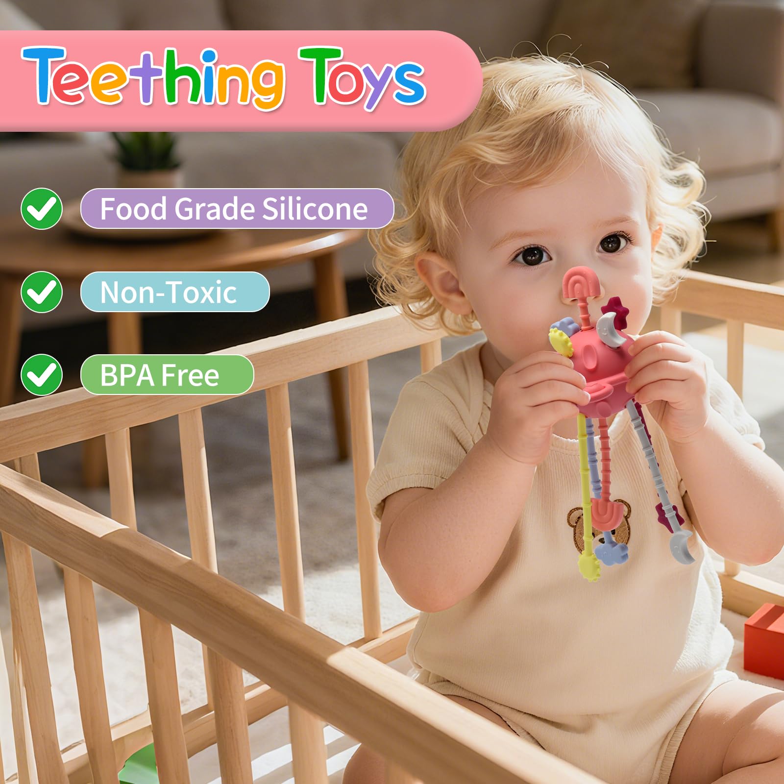 Little Rawr bath-friendly silicone toy doubles as water play companion.