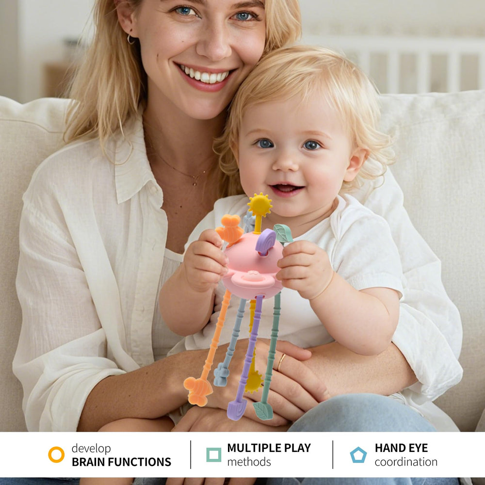 Little Rawr sensory toy makes a thoughtful gift for baby showers and birthdays.