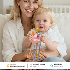 Little Rawr sensory toy makes a thoughtful gift for baby showers and birthdays.