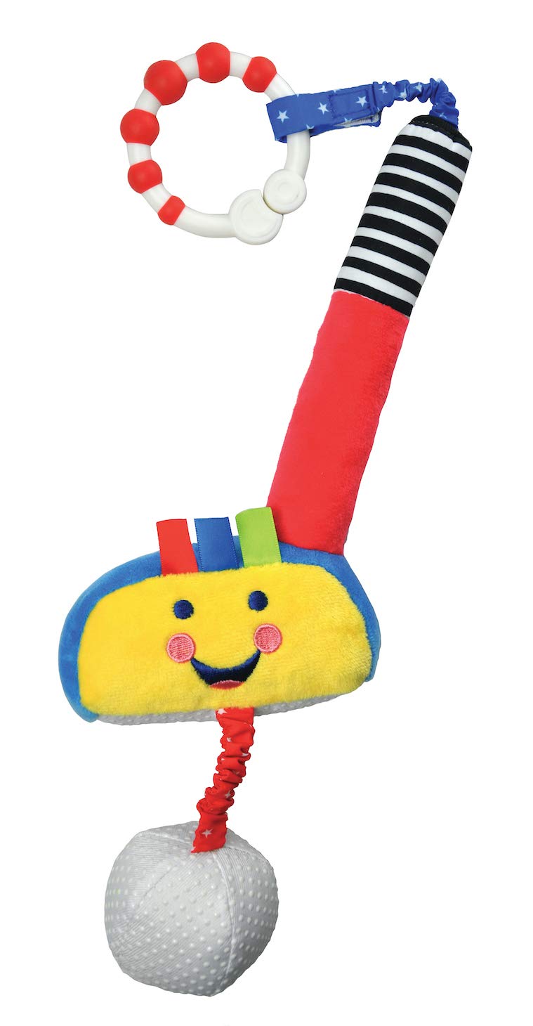 Little Sport Star newborn golf club with soft plush texture for early tactile play.