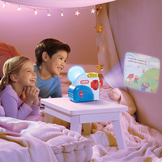 Little Tikes Berenstain Bears nightlight with Brother Bear adds gentle illumination.