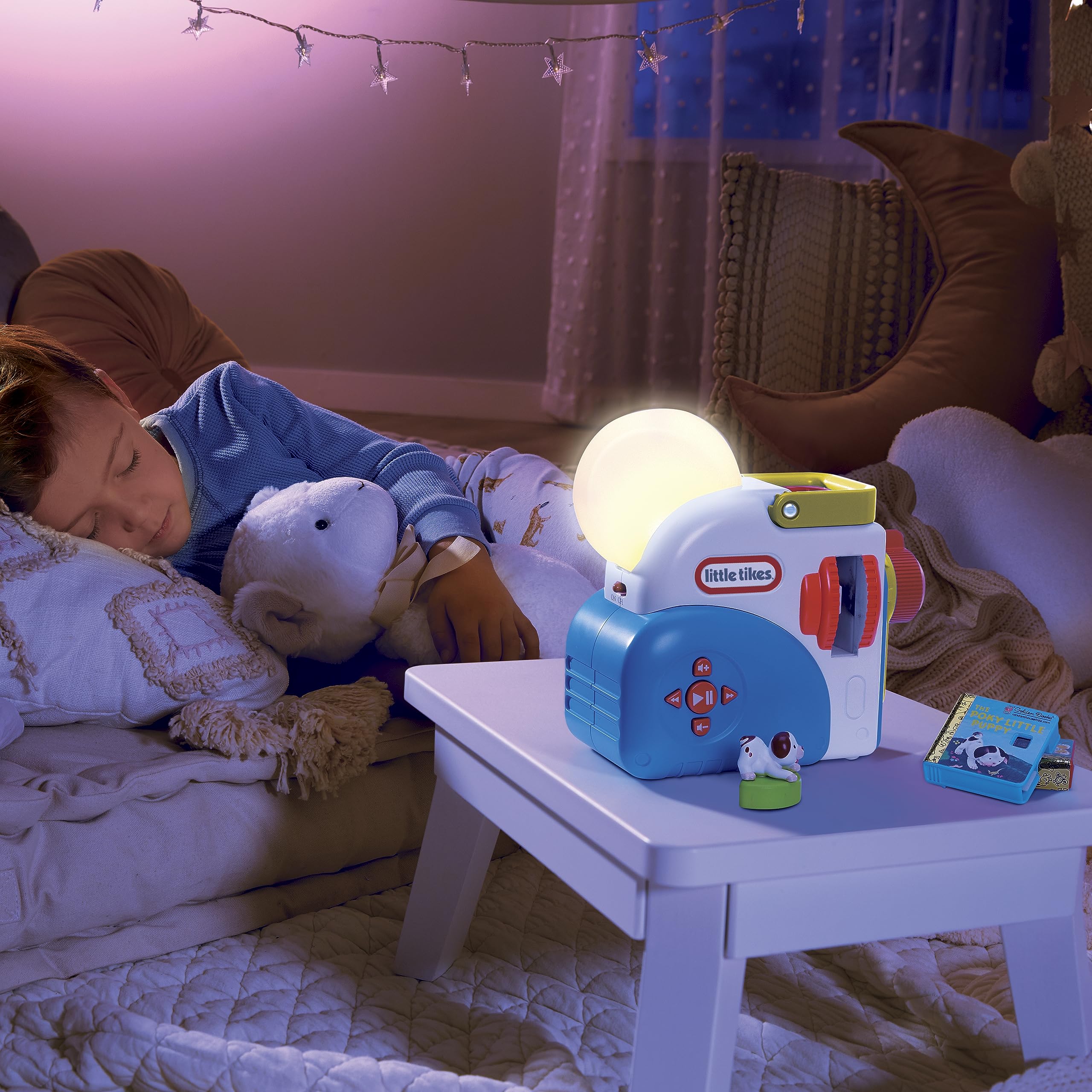 Little Tikes Poky Little Puppy character: adds light effects during nightlight storytelling.