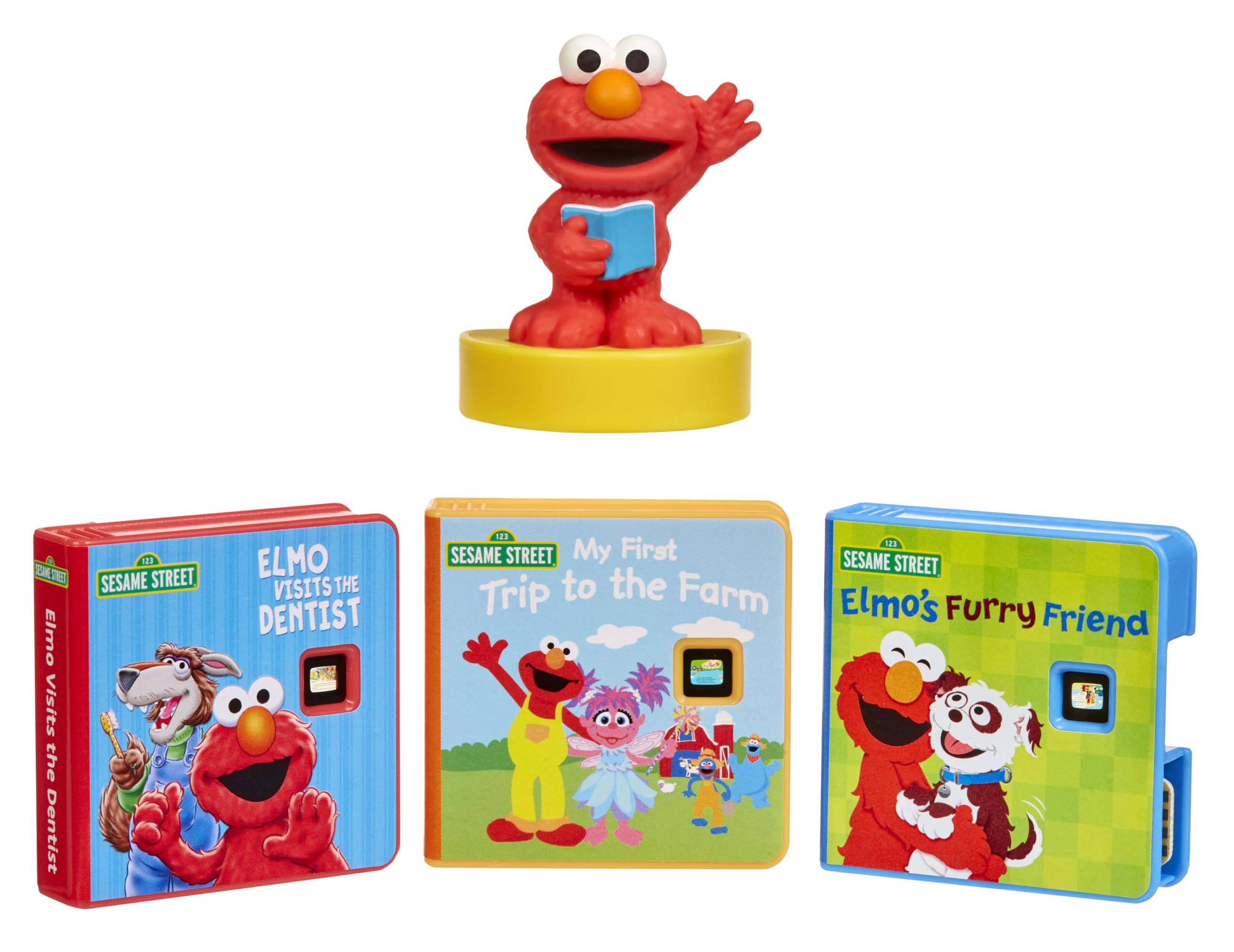Little Tikes Story Dream Machine featuring Elmo lights up the wall for engaging storytime.