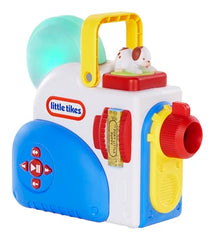 Little Tikes Story Dream Machine nightlight: comforting glow paired with stories for bedtime.