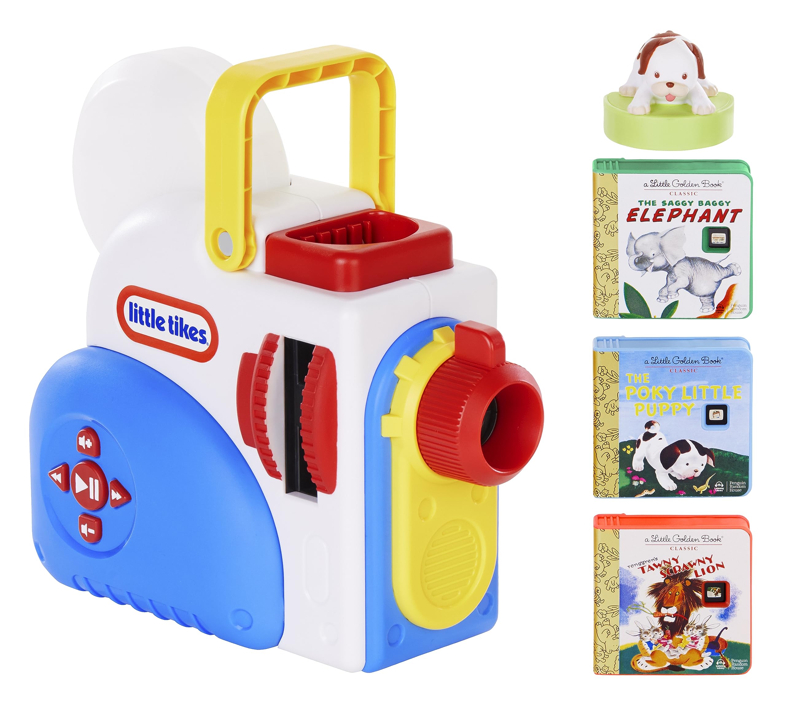 Little Tikes Story Dream Machine projection: colorful story visuals on walls to engage early readers.