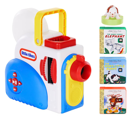 Little Tikes Story Dream Machine projection: colorful story visuals on walls to engage early readers.