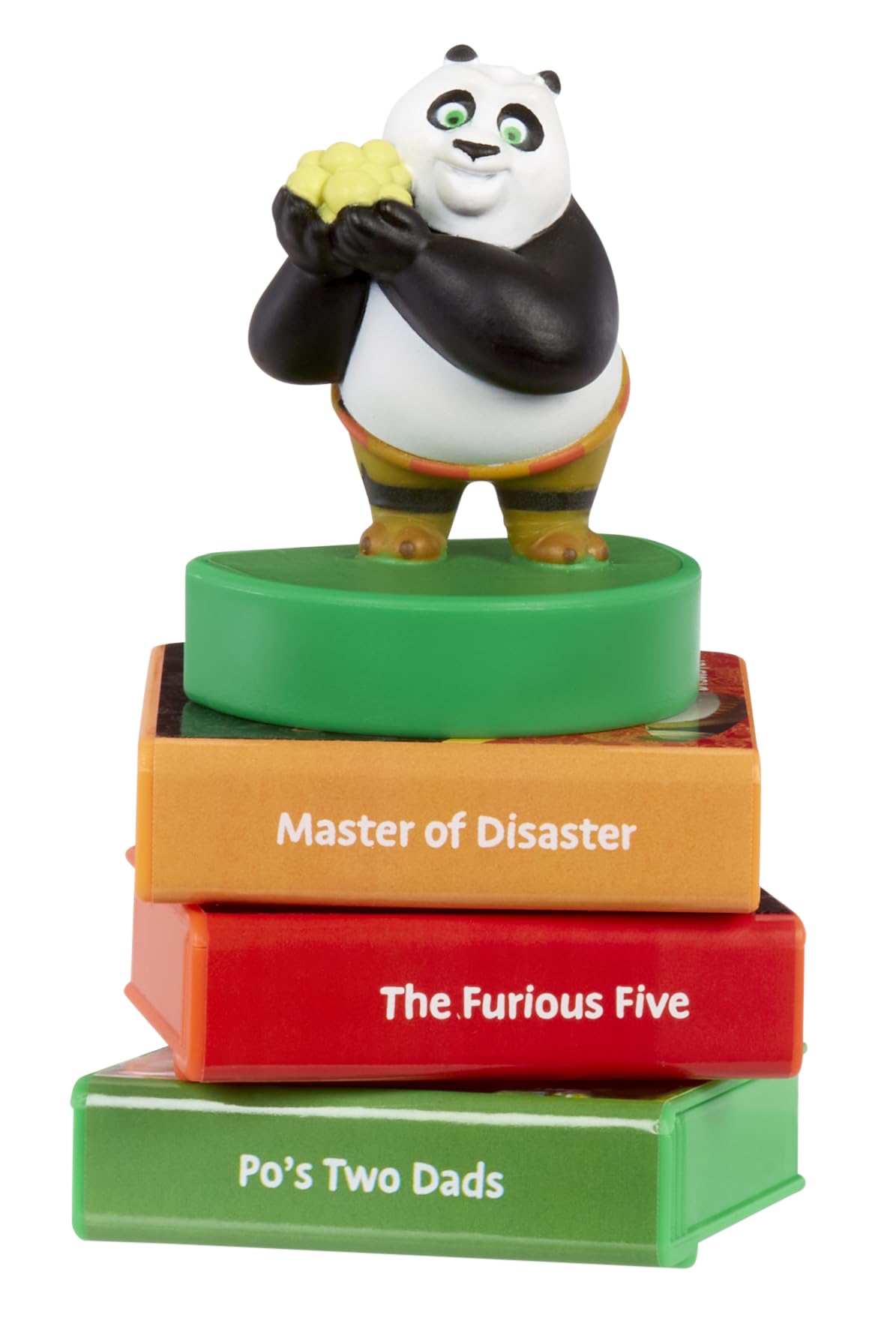 Wall projection of Kung Fu Panda stories from the Little Tikes device