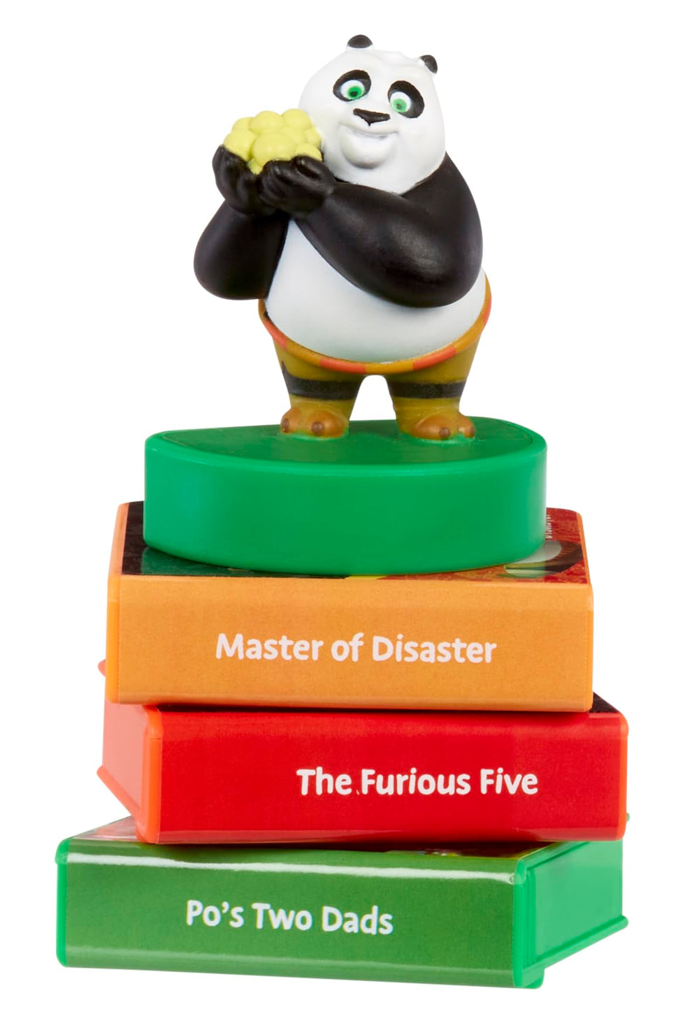 Wall projection of Kung Fu Panda stories from the Little Tikes device