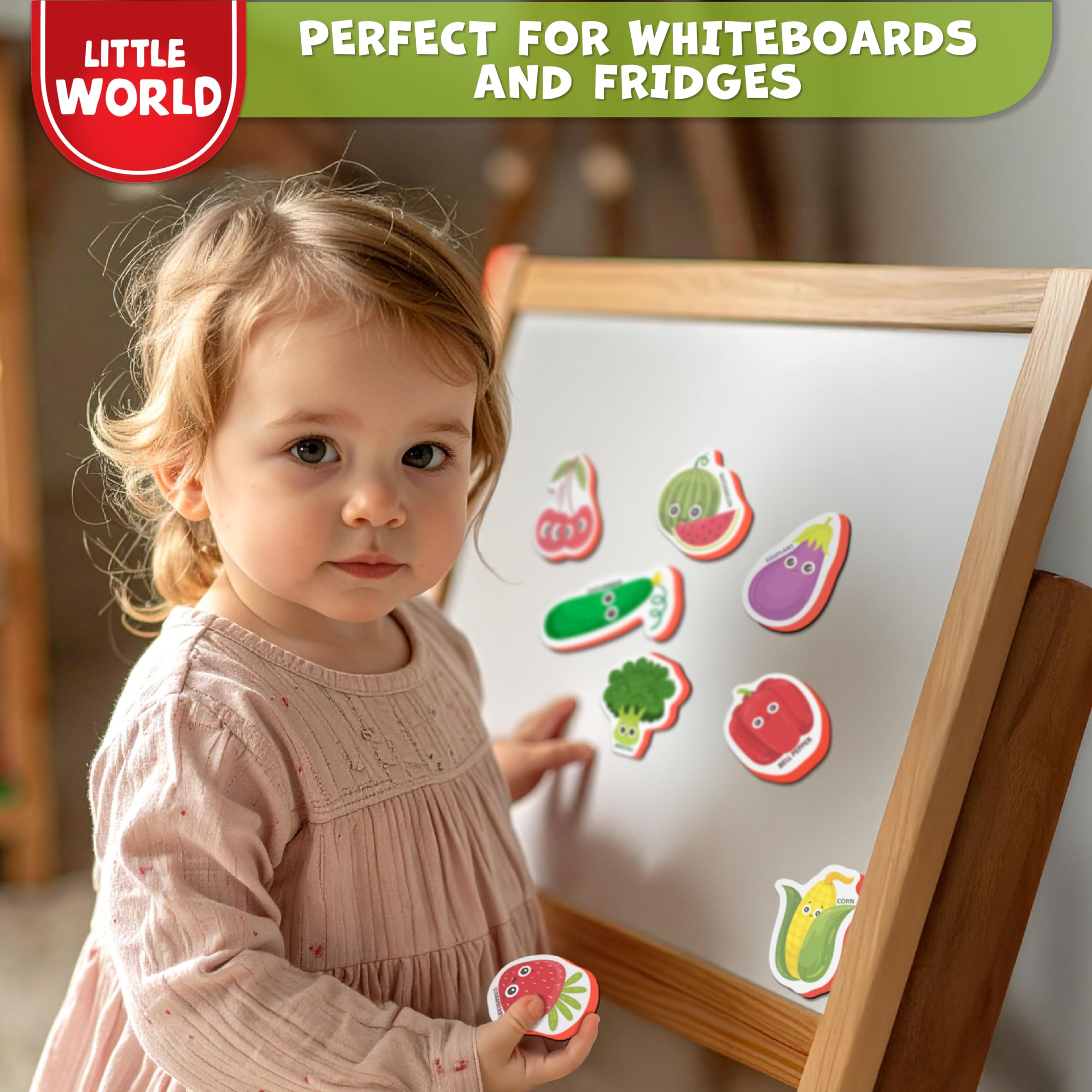 Little World magnetic set supporting hands-on learning and imaginative play.