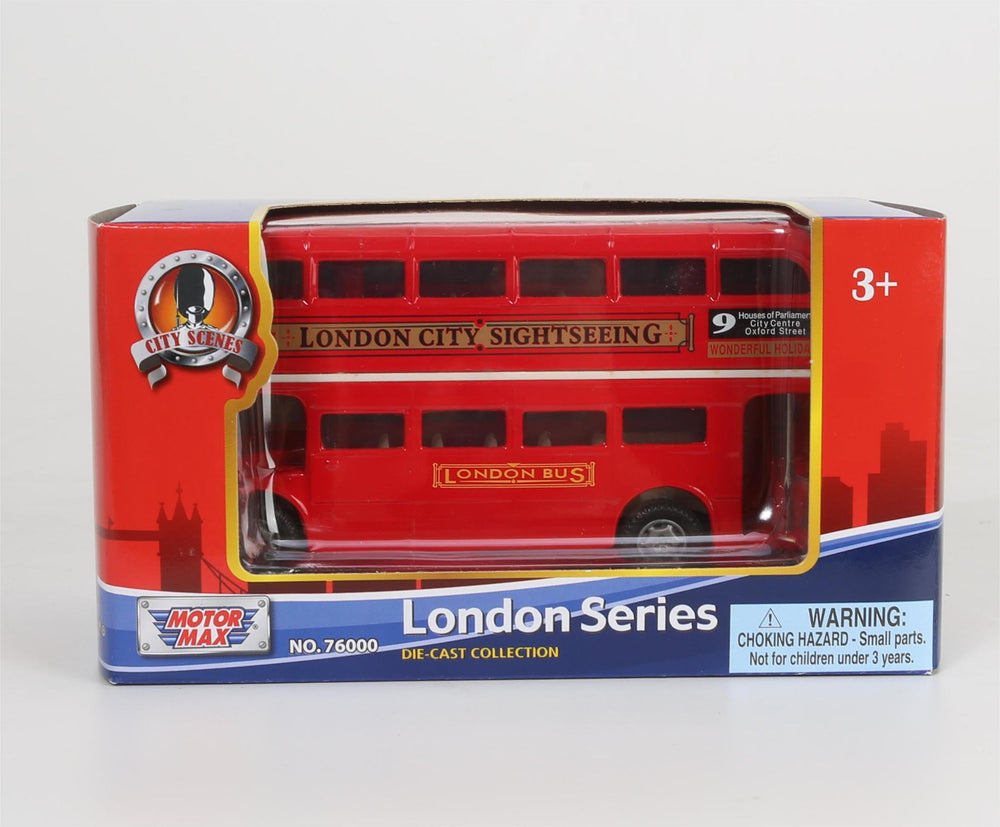 LittleBabyBum Routemaster city tour diecast side view highlights collector-ready detailing