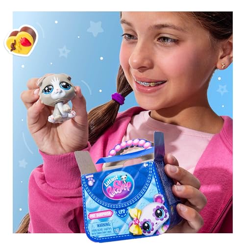 Littlest Pet Shop Pet Surprise Trio Series 4 lop-eared bunny with fashion flair.
