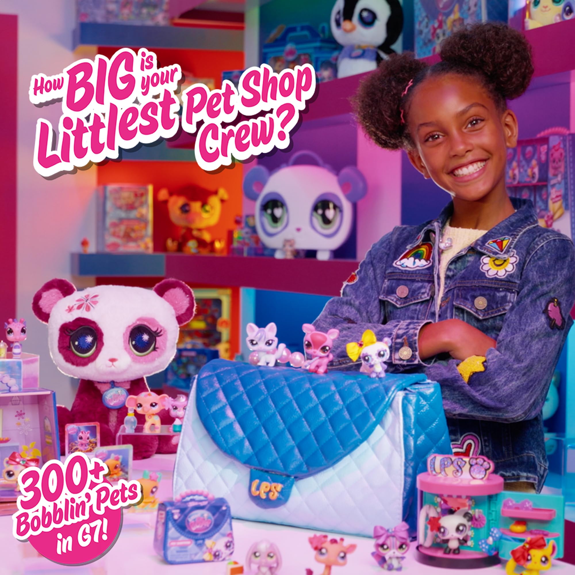 Littlest Pet Shop packaging highlights Series 4 trio and makes gifting appealing.