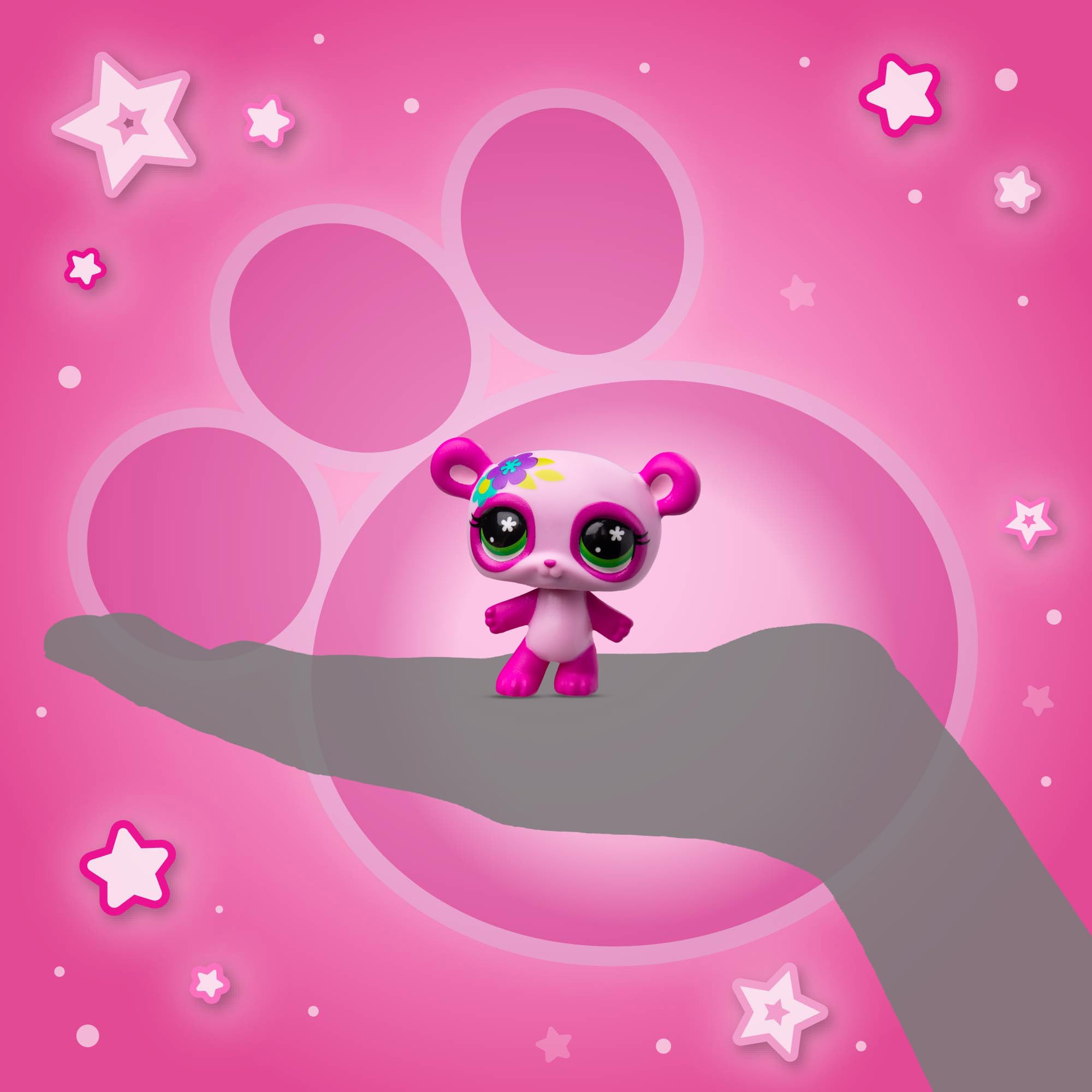 Littlest Pet Shop playscape in use with children playing, promoting portable imaginative fun