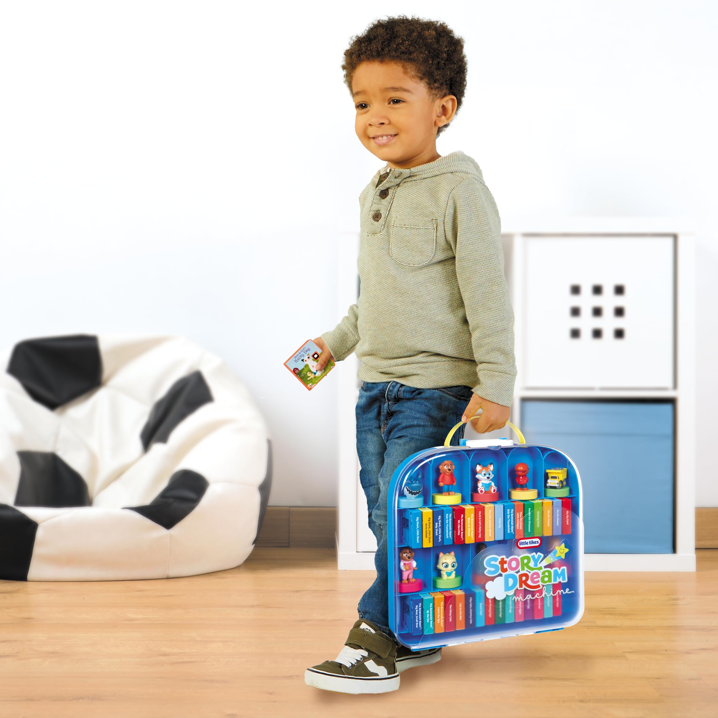 Expandable story library invites new collections to expand imagination