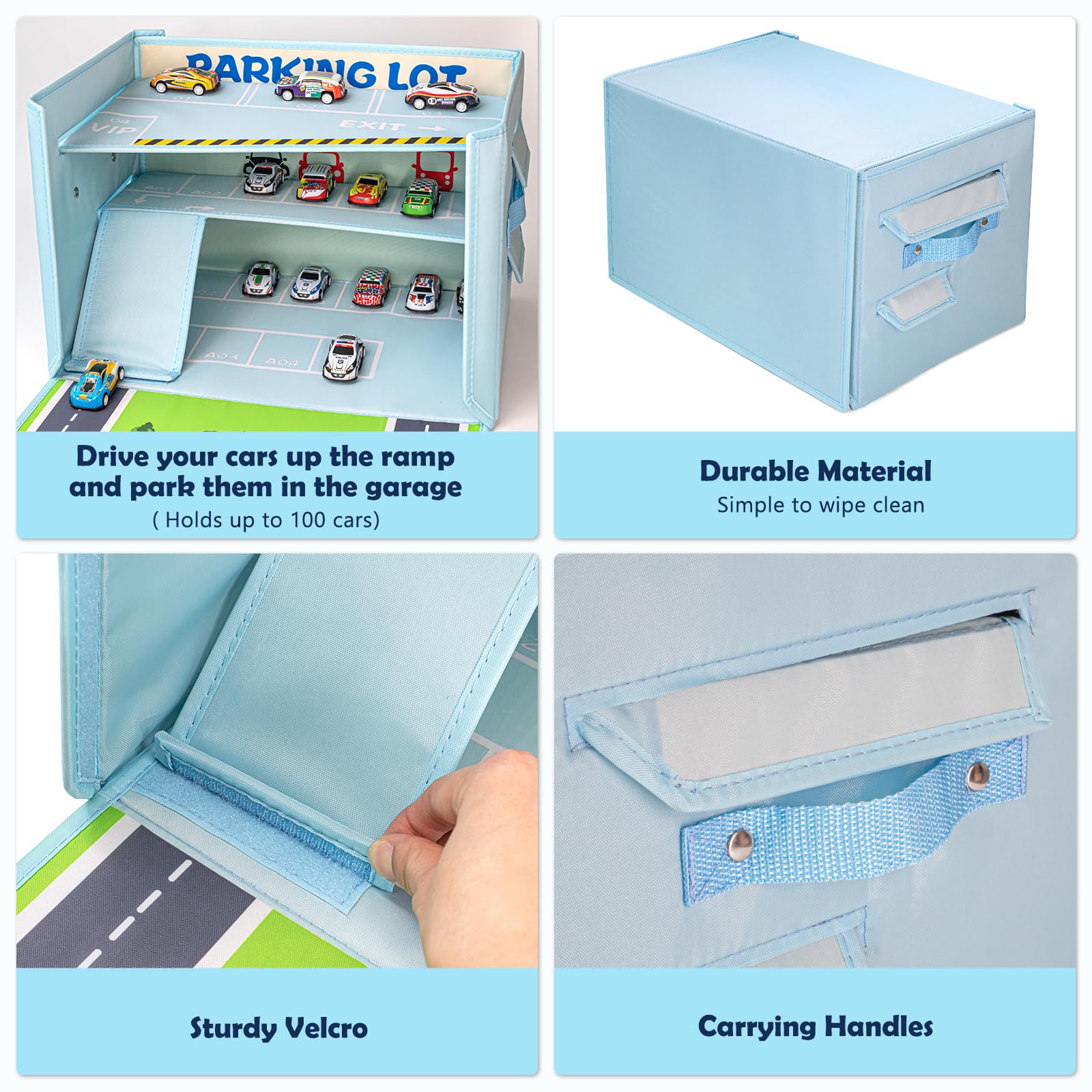Livememory 3-level garage design supports stacked parking and pretend play