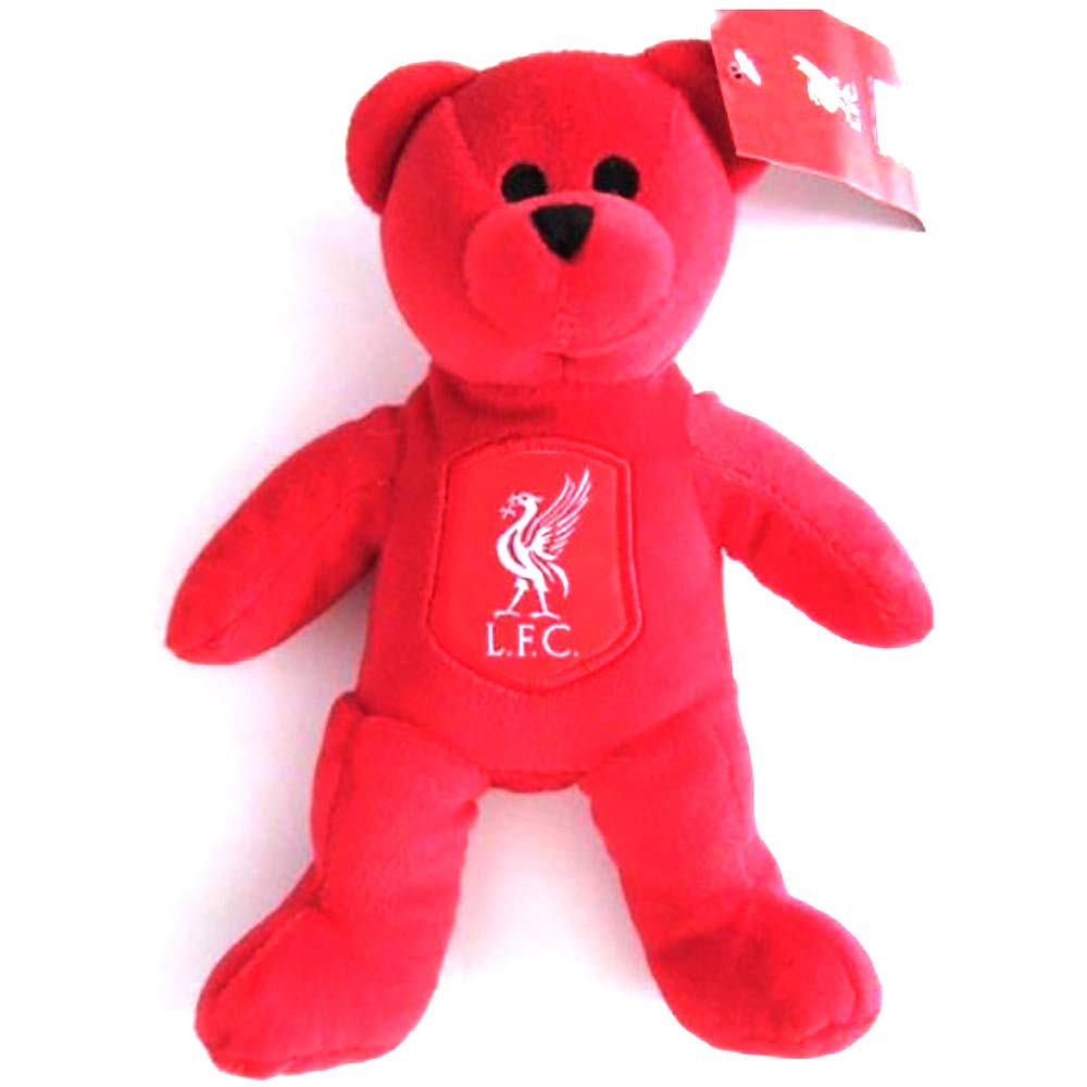 Liverpool FC mini bear with swing tag, official licensed product.