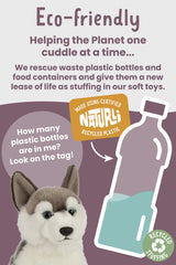 Living Nature Husky eco-friendly materials emphasize sustainable toy making.