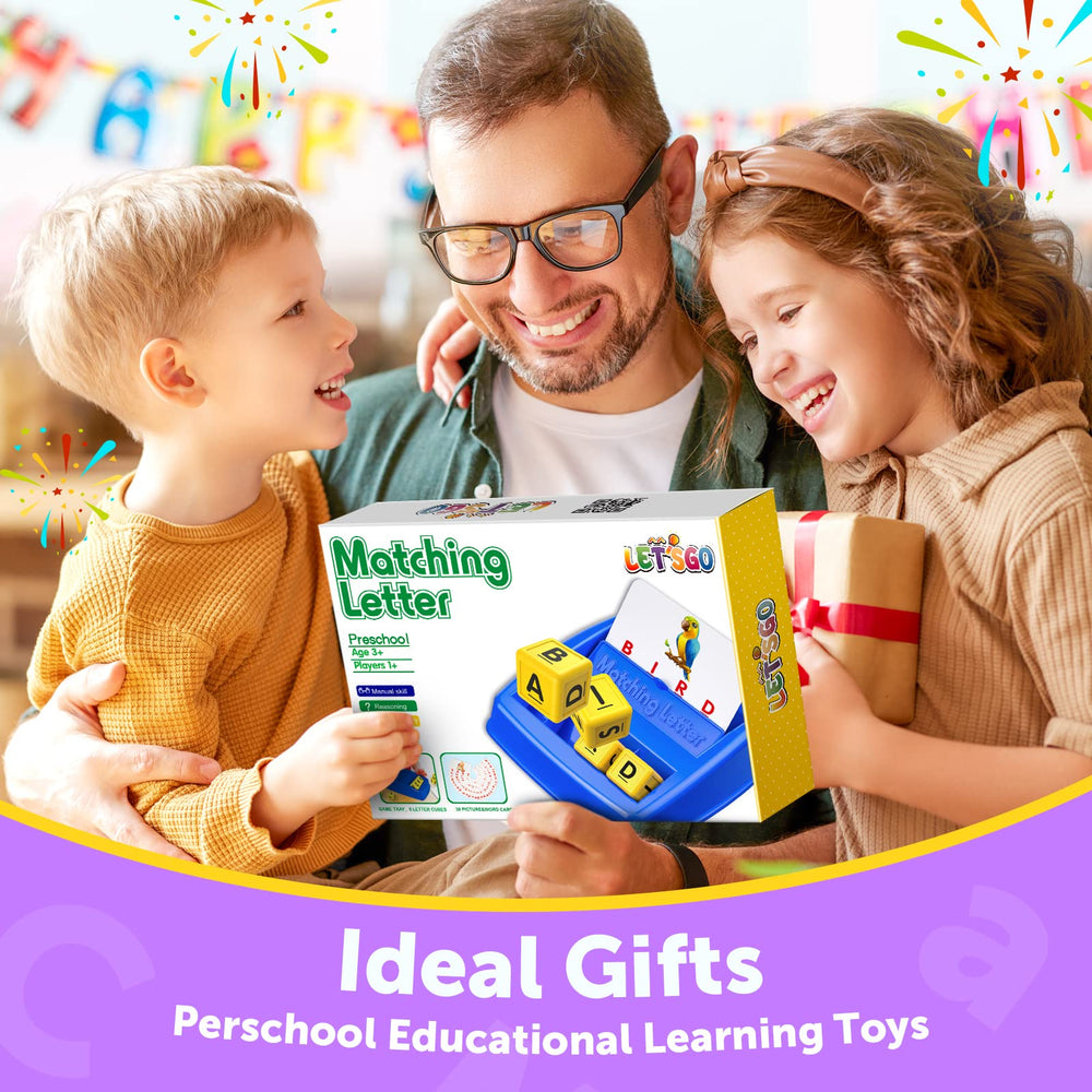 LIWIN LET'S GO purple design educational spelling toys for ages 3-8