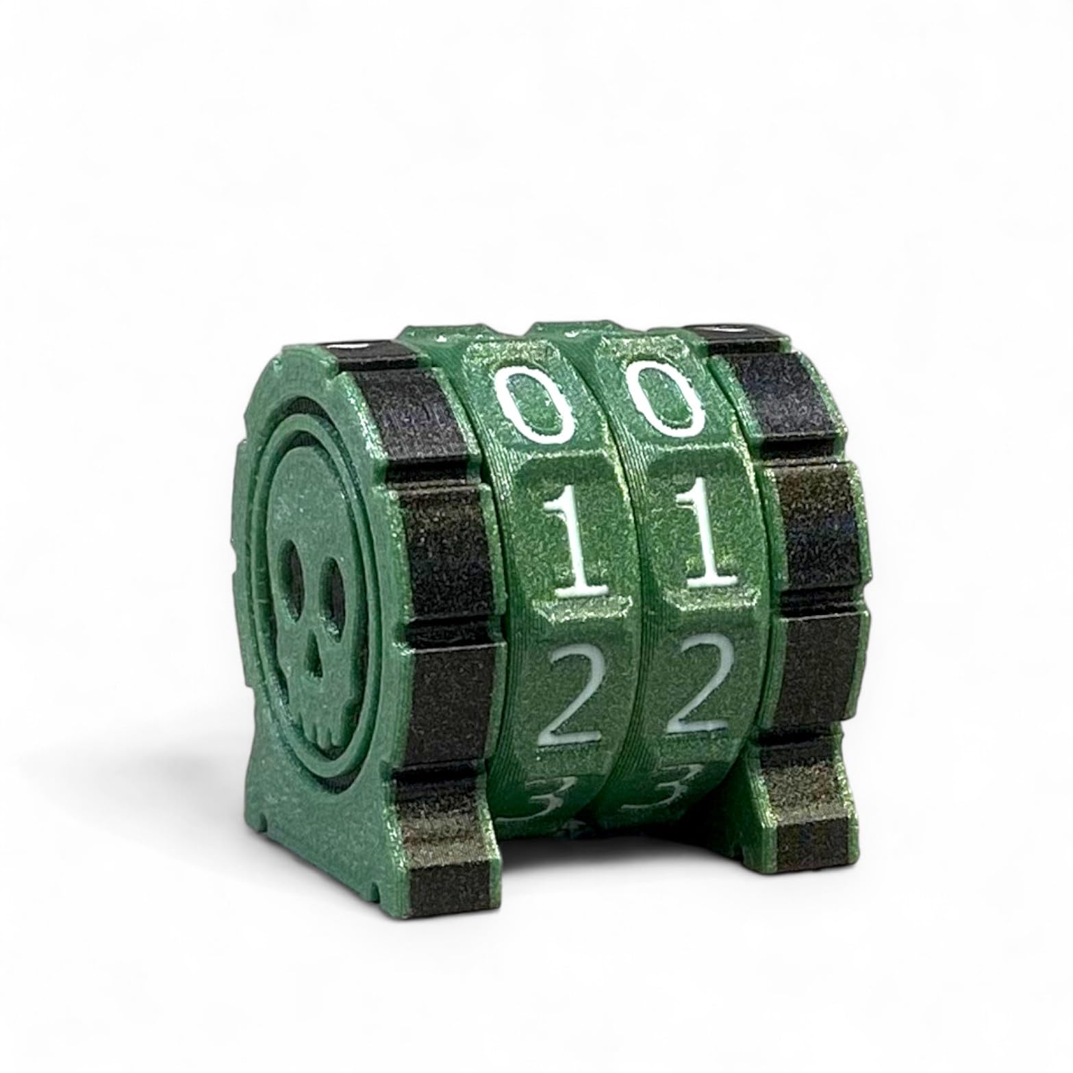 Lixusia Life Counter teardrop frame showing readable life values during gameplay.
