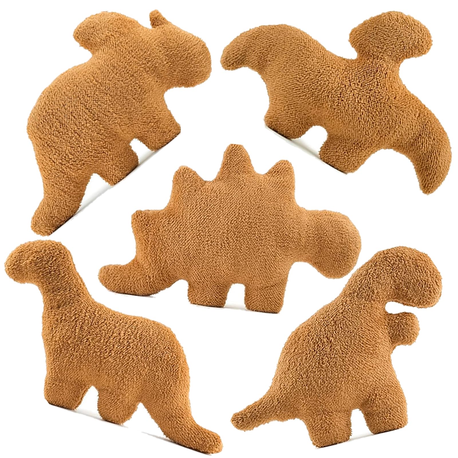 Lixzuch dino nugget pillow plush Stegosaurus soft cuddle buddy for bedtime