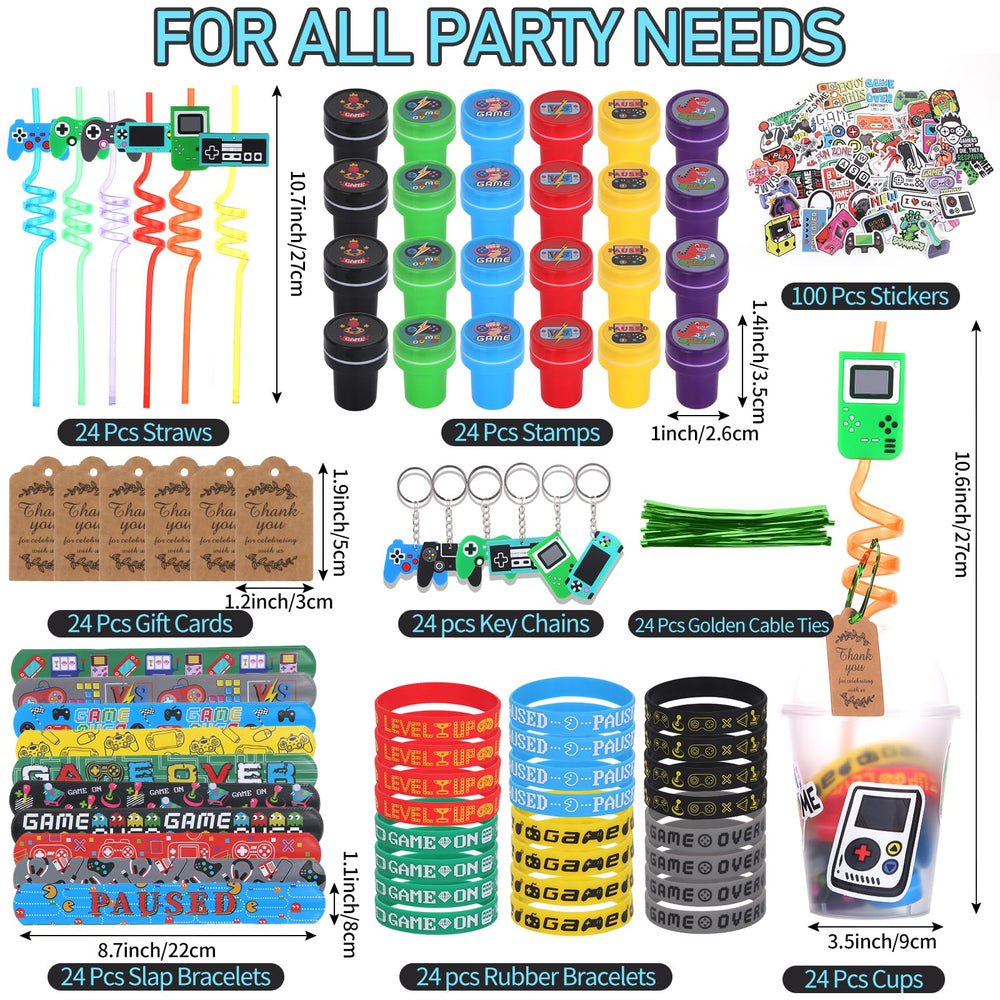 LiYiQ controller-styled straws enhance drinks at video game parties.